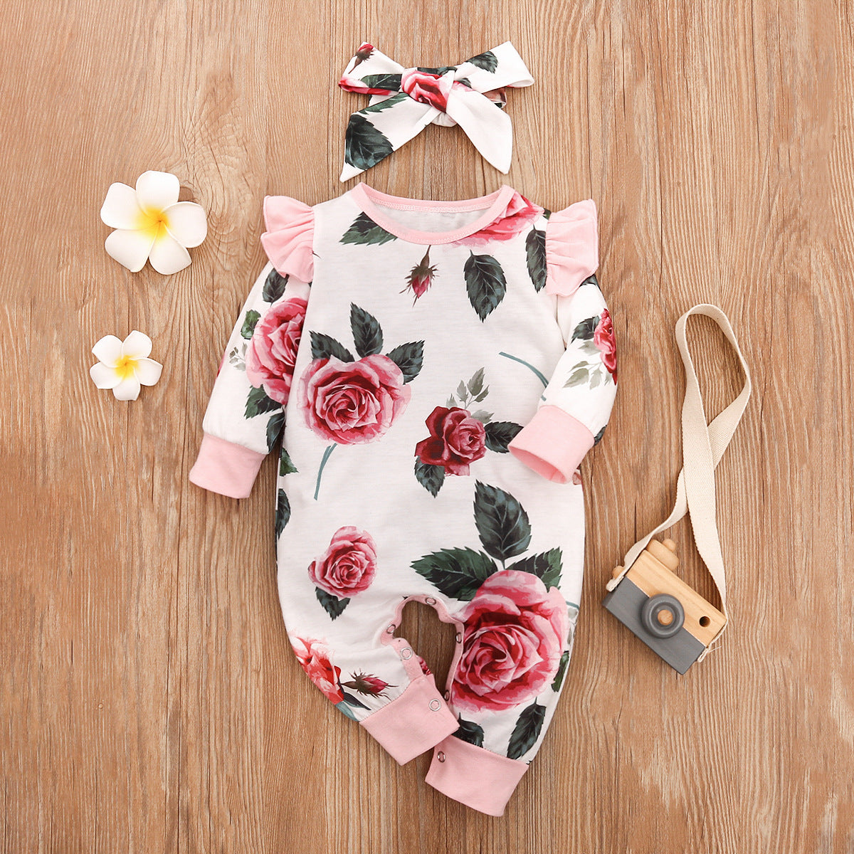 Printed Siamese Romper Clothes Foreign Trade Supply Baby - MomiDream