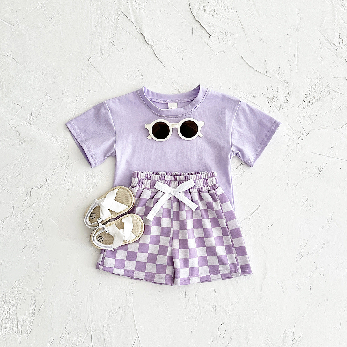 Korean Style Baby Clothes Two-piece Set - MomiDream