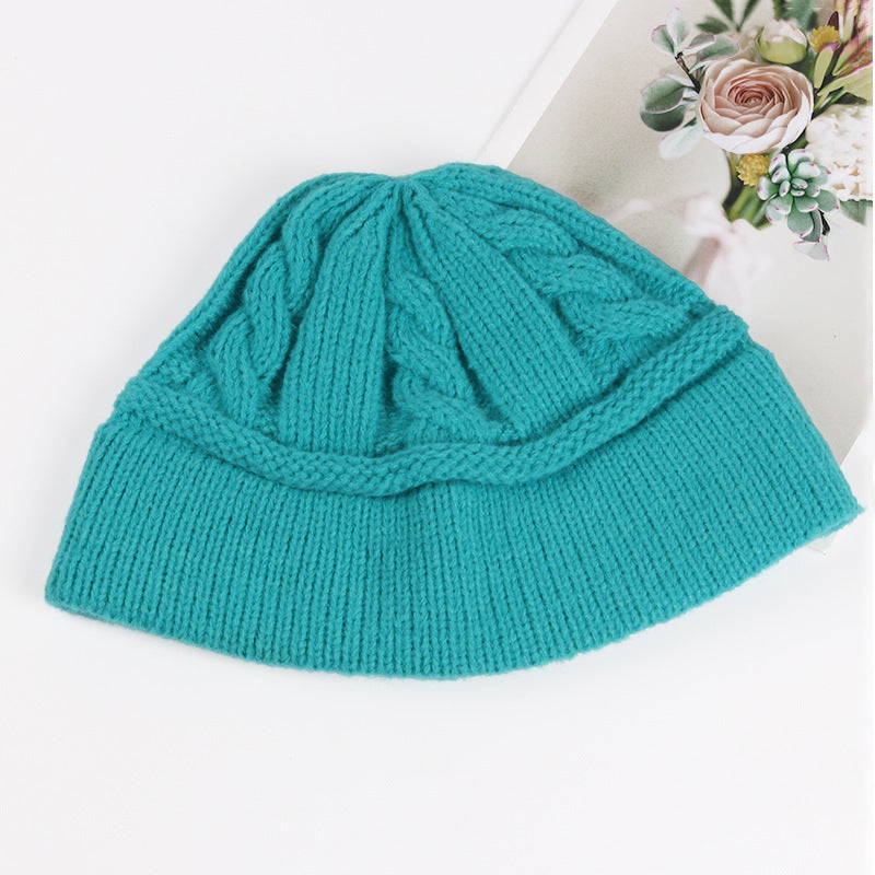 New Japanese Slouchy Knitted Fisherman's Hat Girl - MomiDream