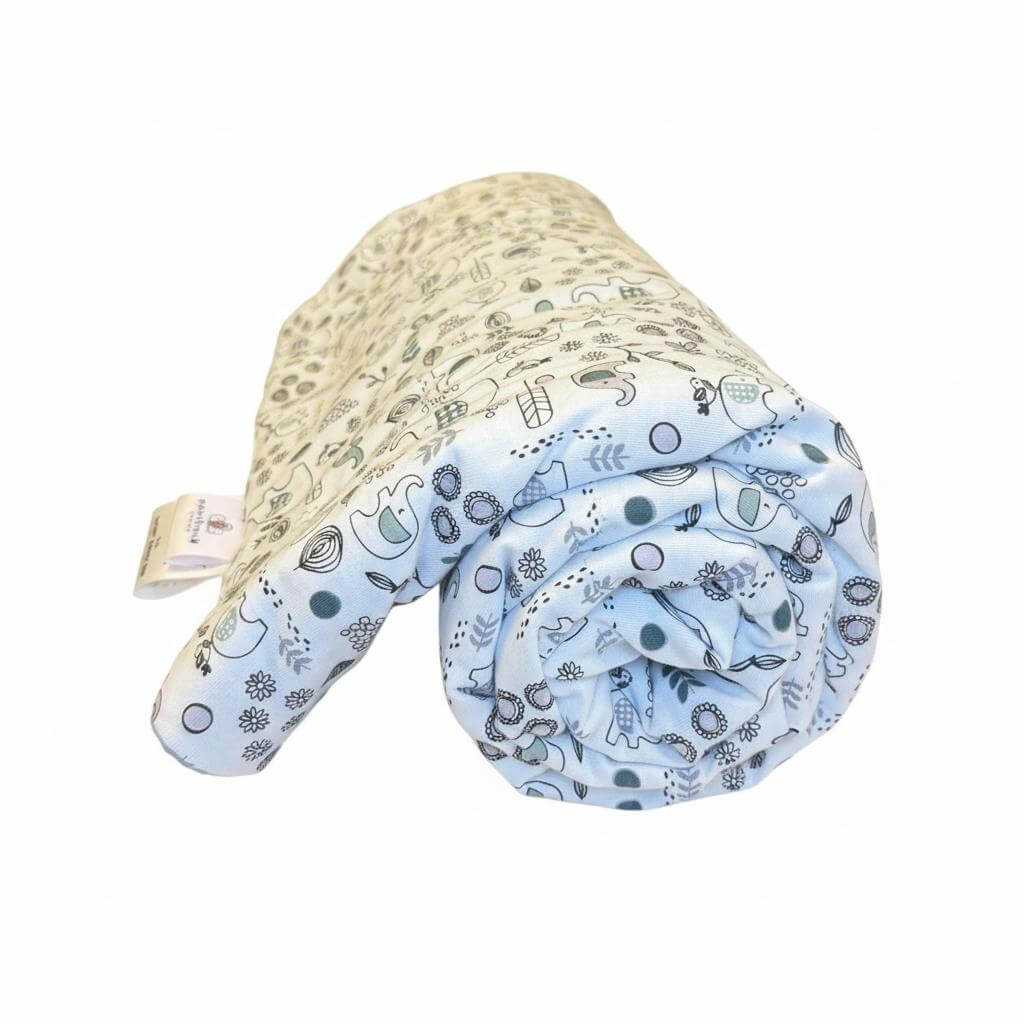 Baby Muslin Cotton Blanket – Soft Breathable Newborn Swaddle Wrap