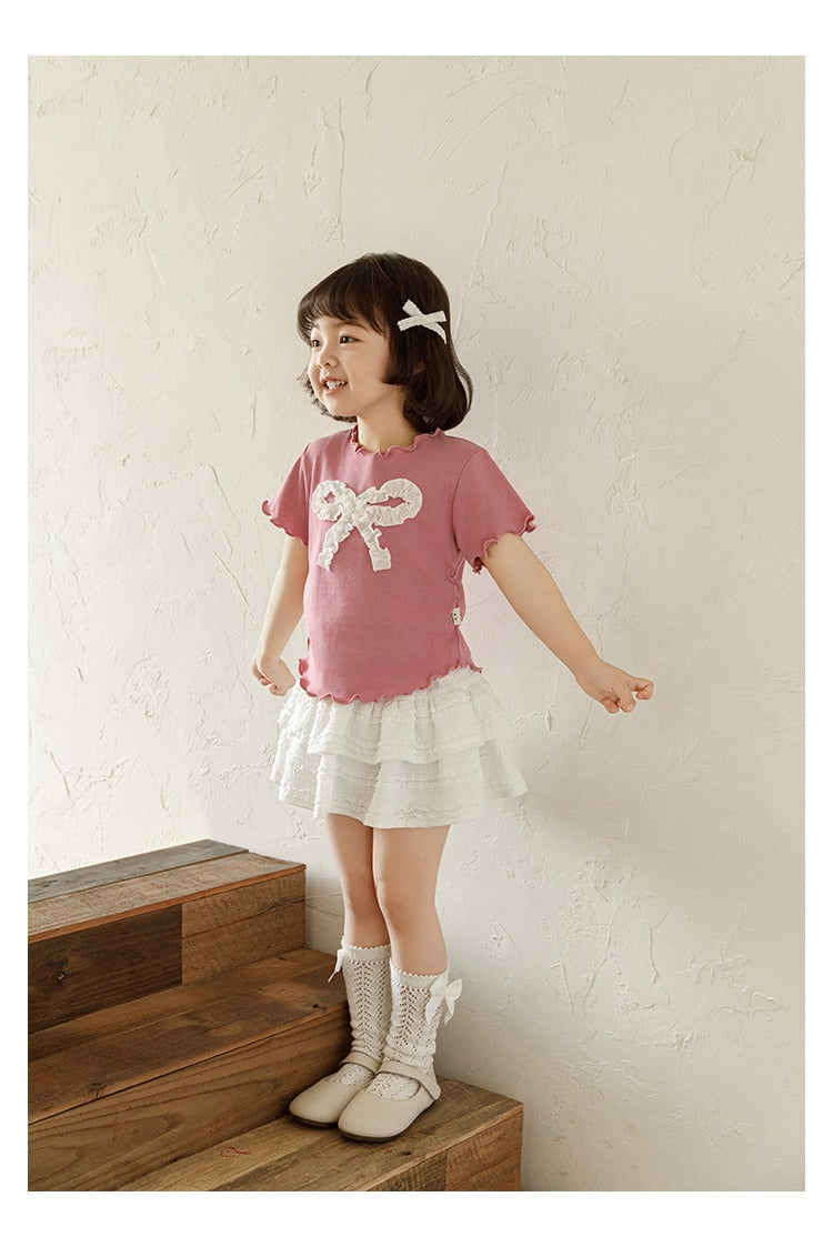 Girls 100% Cotton Layered Skirt | Soft Breathable Kids Skirt Girls 100% Cotton Layered Skirt | Soft Breathable Kids Skirt