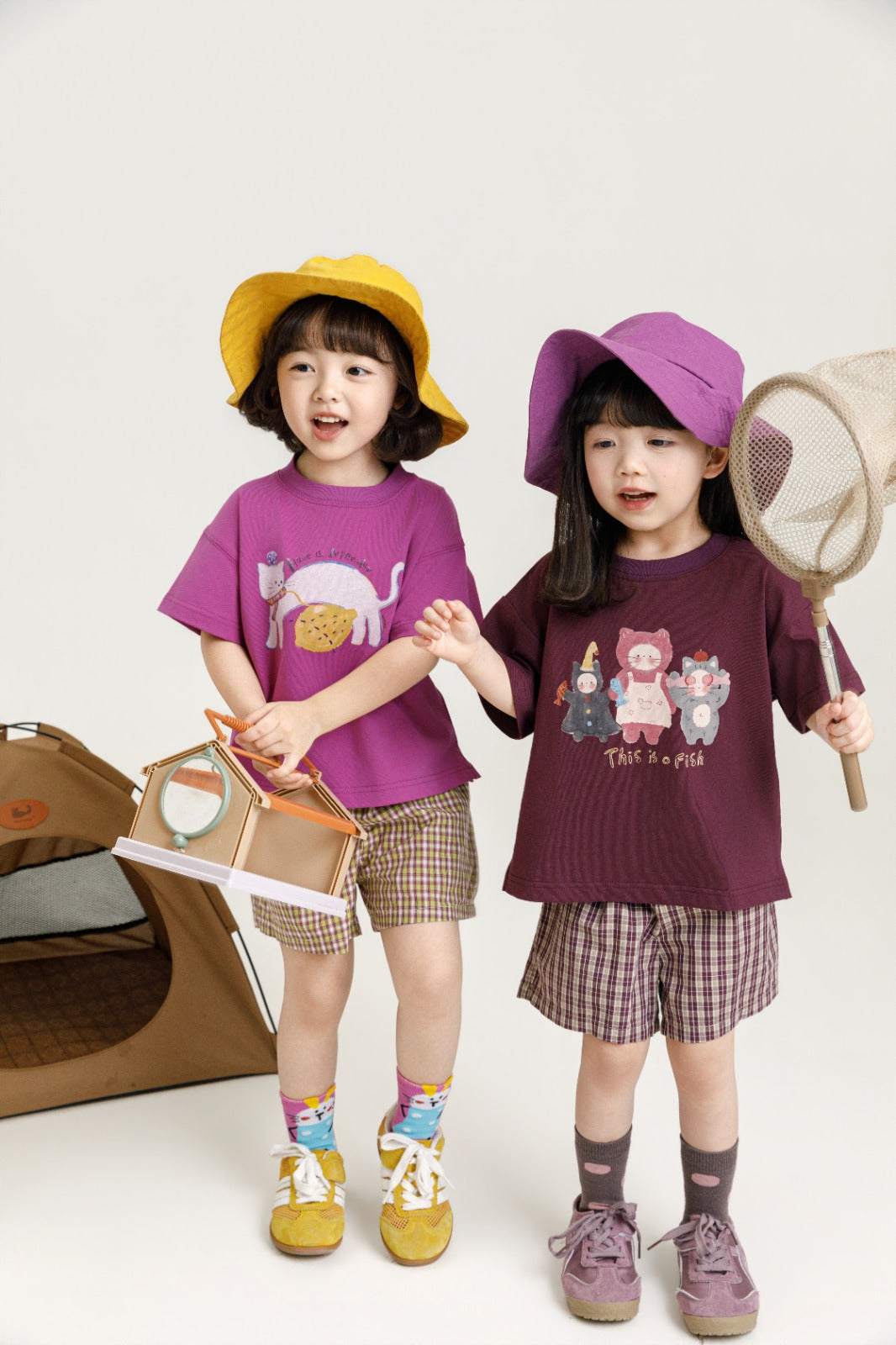 Kids Printed Cotton T-Shirt – Soft Breathable Short Sleeve Top