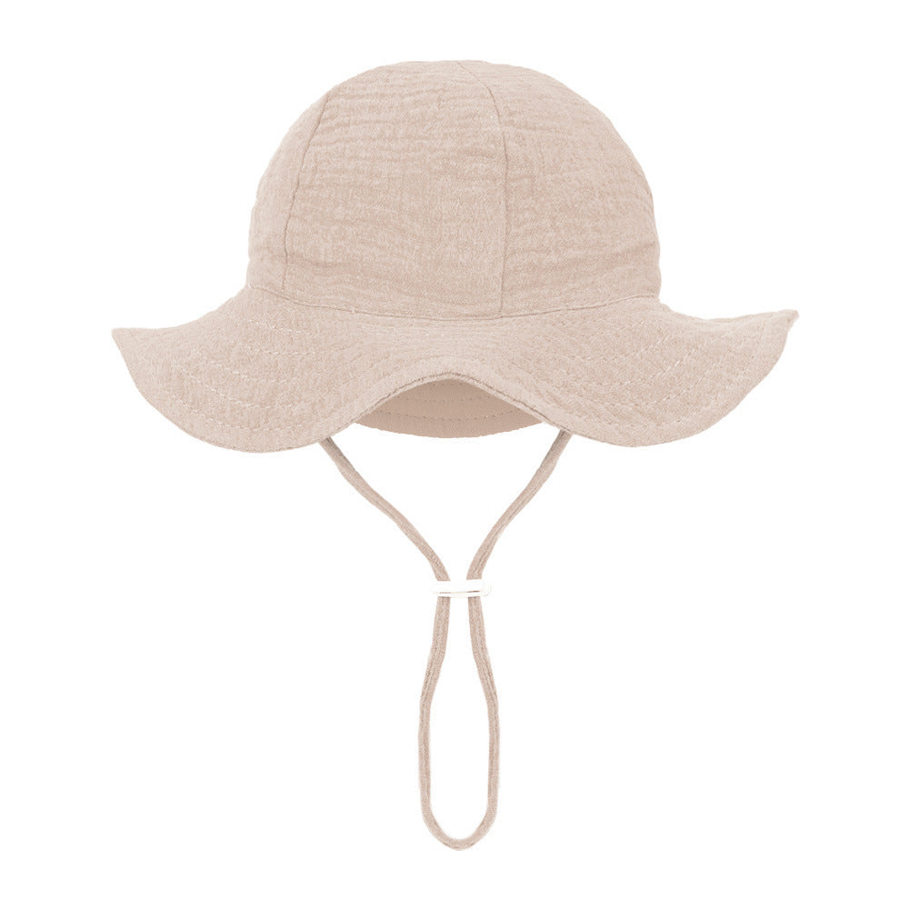 Baby Cotton Basin Bucket Hat - MomiDream