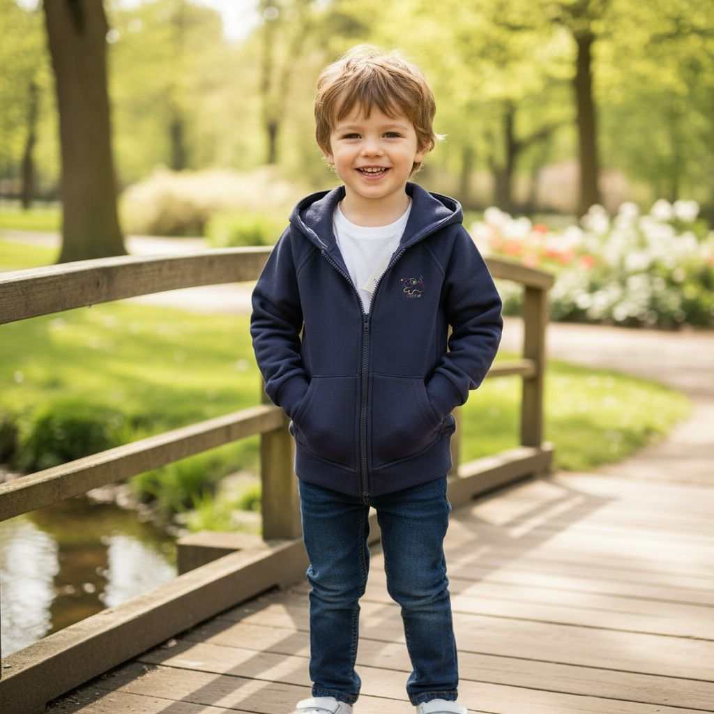Kids Cotton Blend Hoodie – Soft & Comfortable Everyday Wear