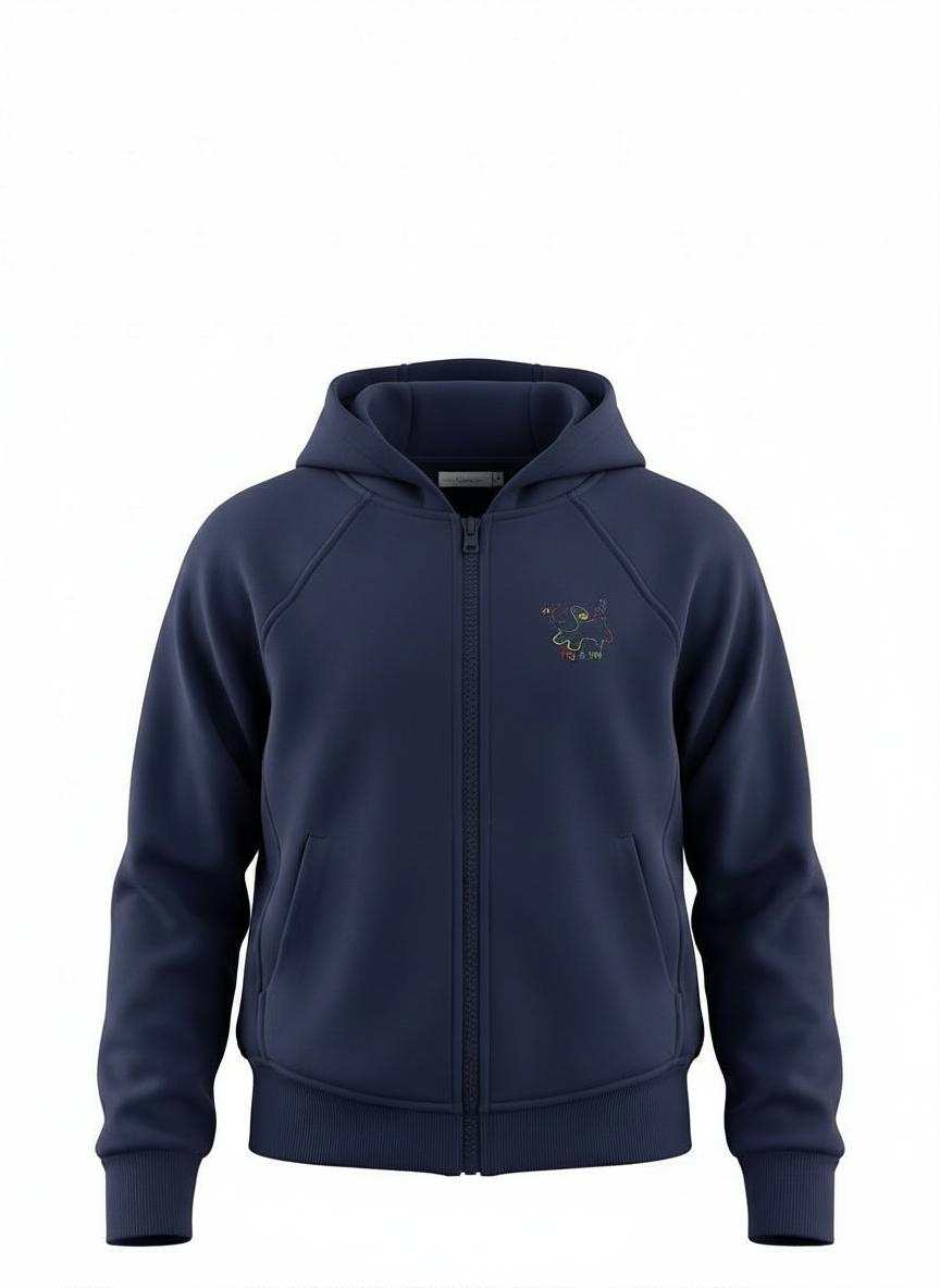 Kids Cotton Blend Hoodie – Soft & Comfortable Everyday Wear