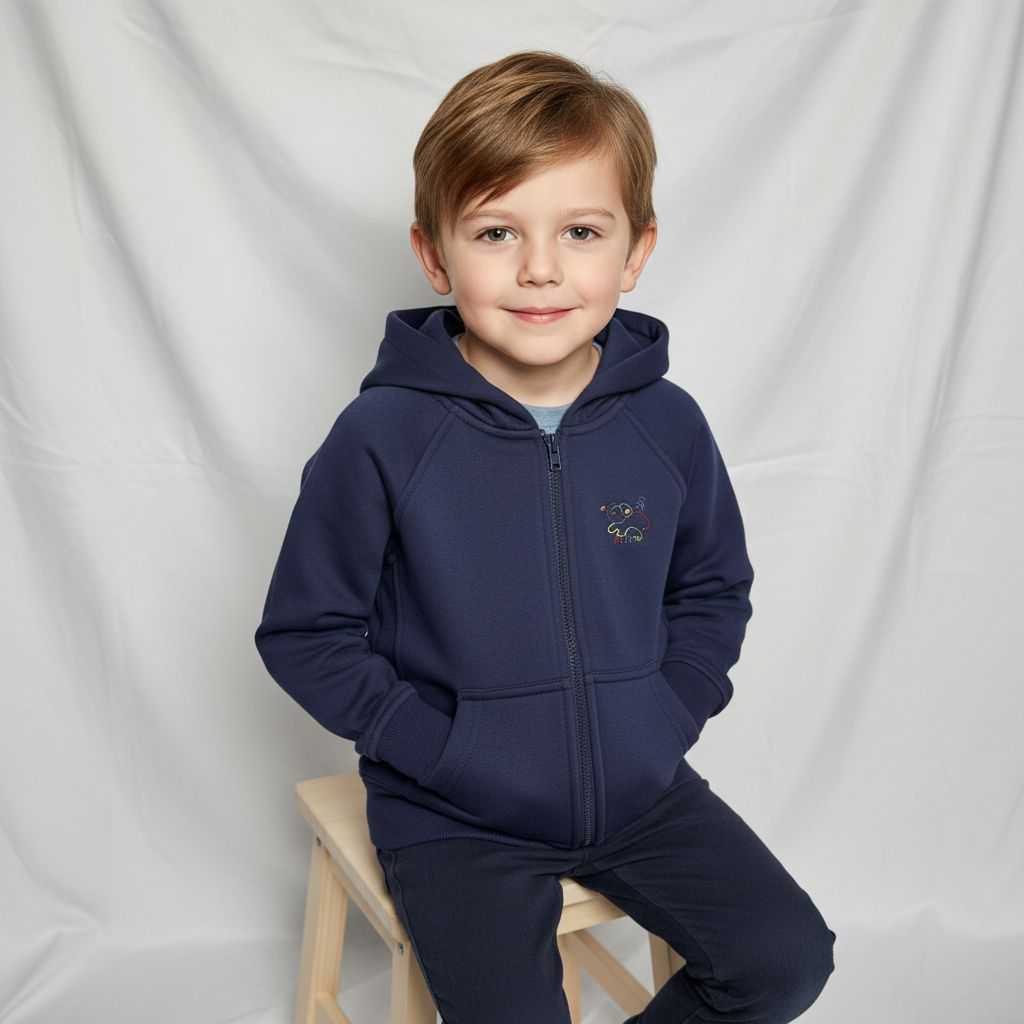 Kids Cotton Blend Hoodie – Soft & Comfortable Everyday Wear
