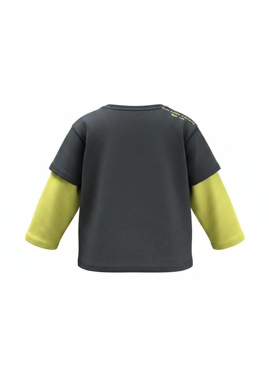 Stylish kids' long-sleeve t-shirt