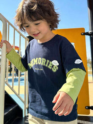 Stylish kids' long-sleeve t-shirt