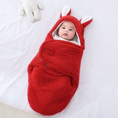 Baby Hold Newborn Thickened Out Wrap Swaddle Sleeping Bag - MomiDream
