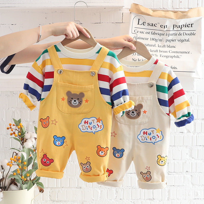 Boys' Top Overalls Suit - MomiDream