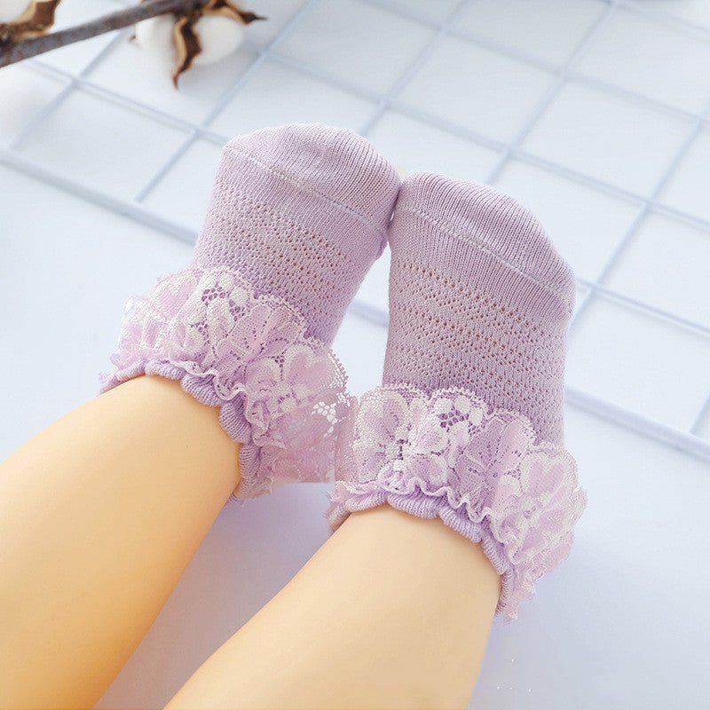 Summer New Girls Lace Socks Lace Socks - MomiDream