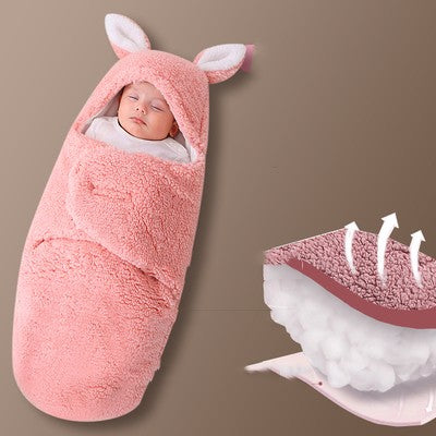 Baby Hold Newborn Thickened Out Wrap Swaddle Sleeping Bag - MomiDream