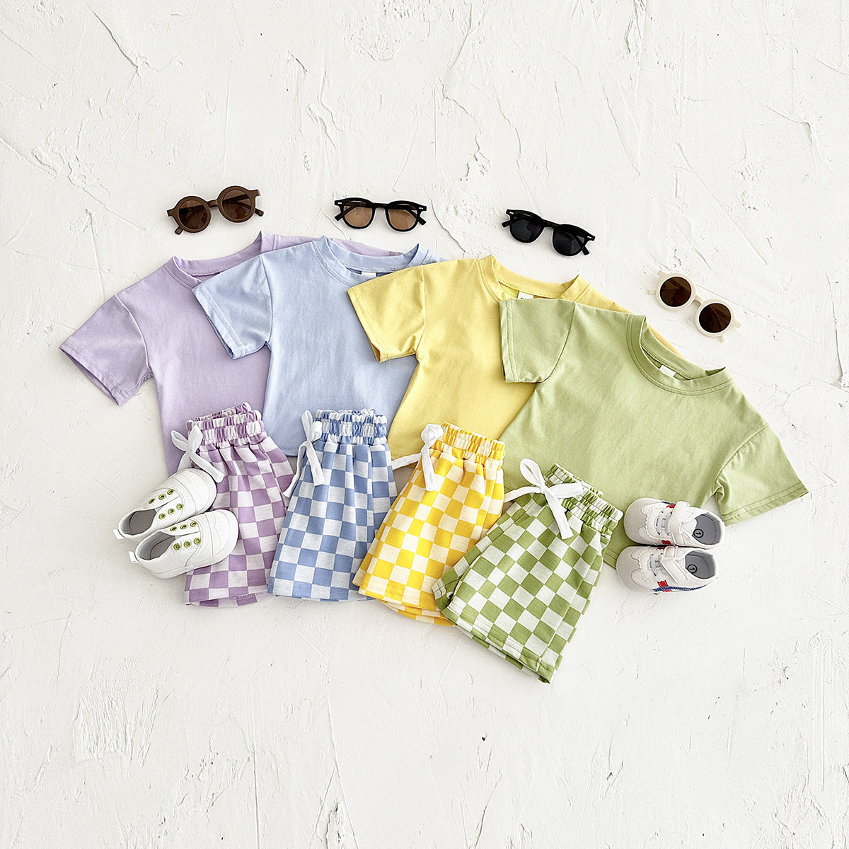 Korean Style Baby Clothes Two-piece Set - MomiDream