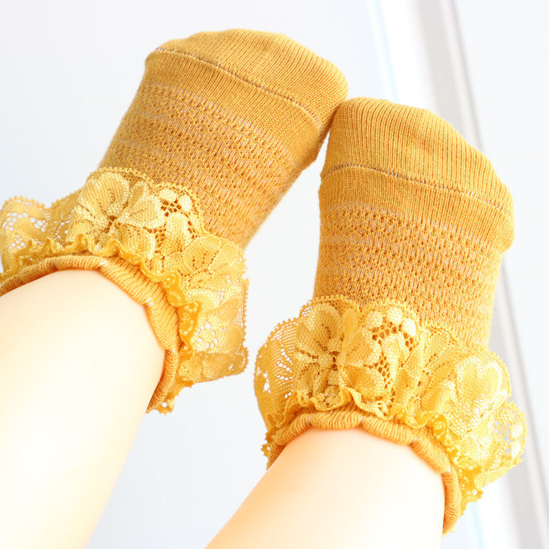 Summer New Girls Lace Socks Lace Socks - MomiDream