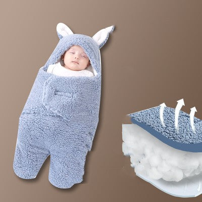 Baby Hold Newborn Thickened Out Wrap Swaddle Sleeping Bag - MomiDream