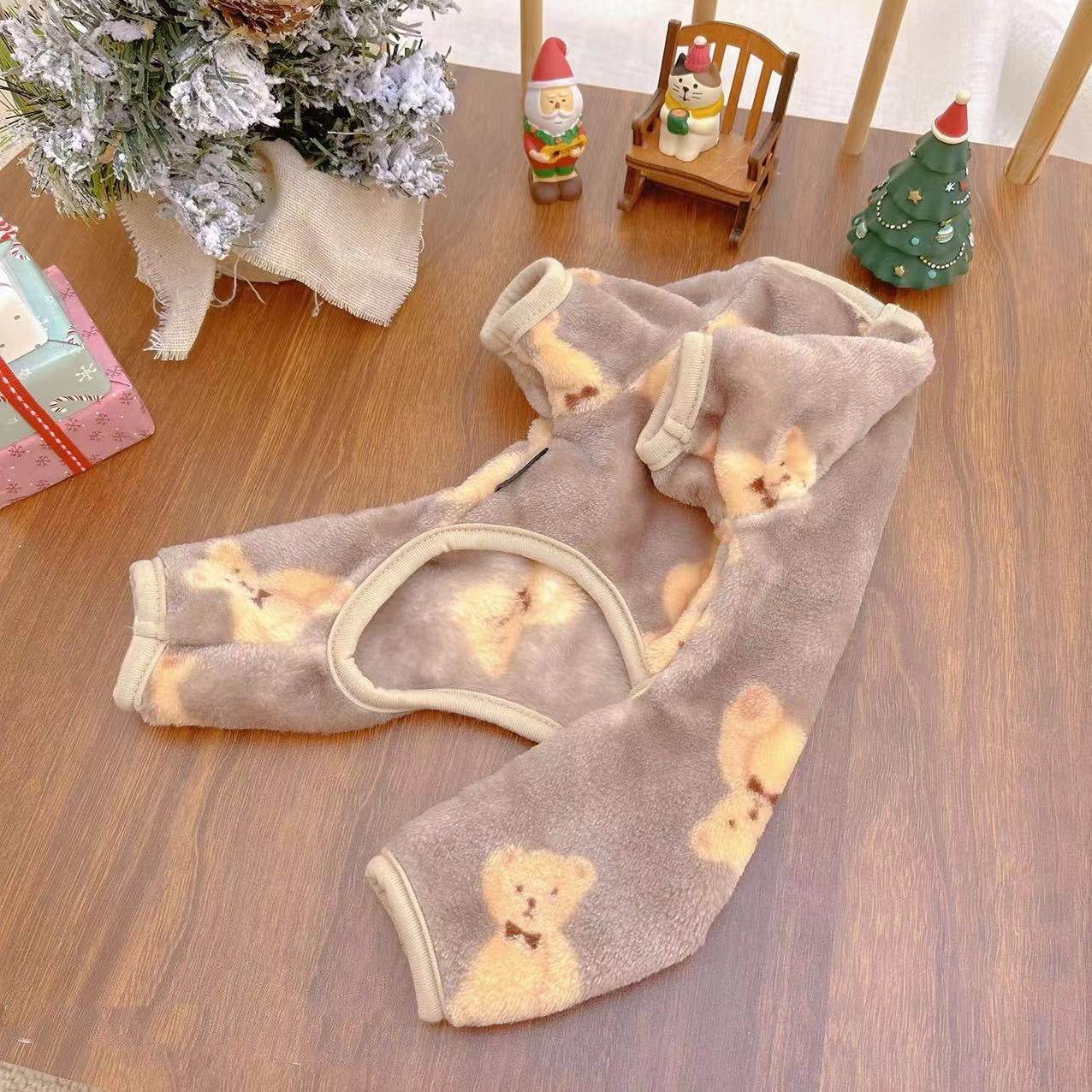 Dogs Cats Double-sided Plush Pet Clothing Warm - MomiDream