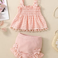 Baby Girl Infant Fashion Two-piece Suit