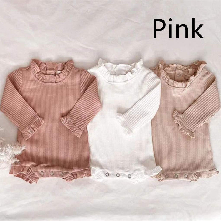 Baby Bodysuit Long Sleeve Triangle Bag Fart - MomiDream