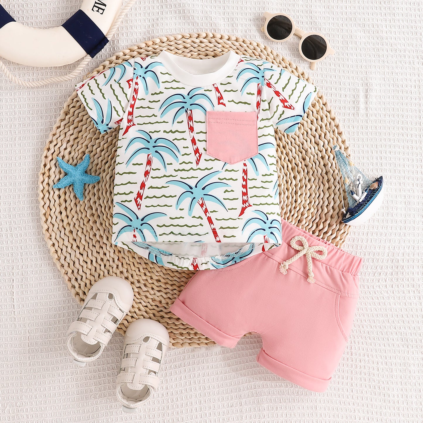 Fashion Personality Summer New Boys' Casual Suit - MomiDream