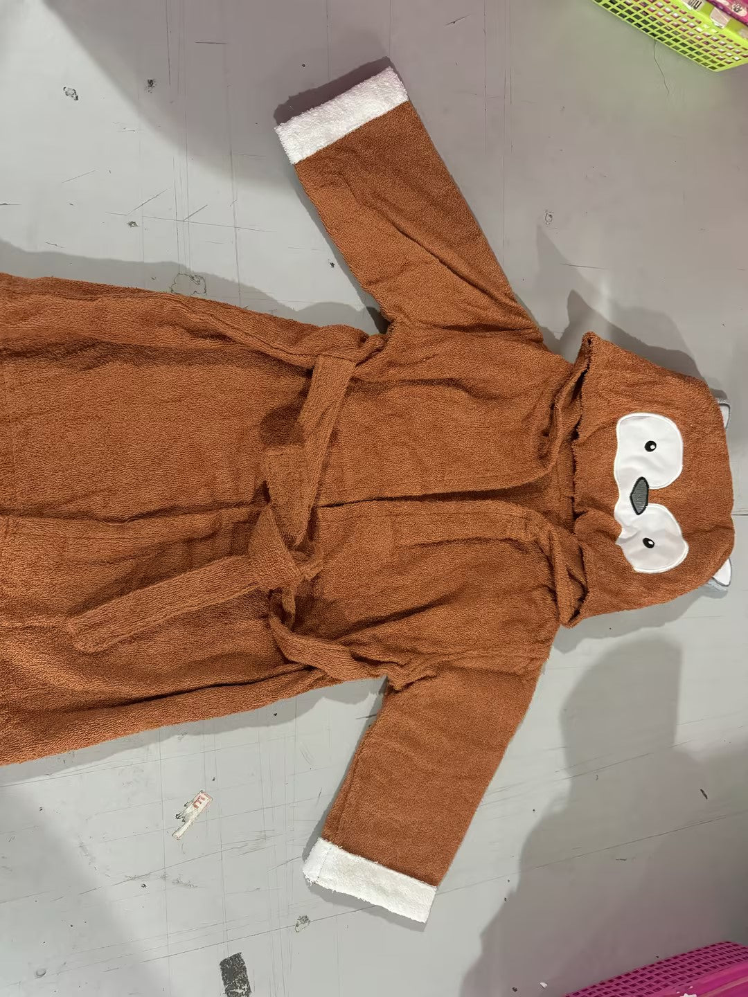 Children's Hooded Absorbent Animal-shaped Bathrobe - MomiDream