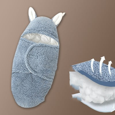 Baby Hold Newborn Thickened Out Wrap Swaddle Sleeping Bag - MomiDream