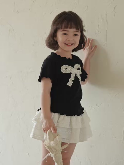 Girls 100% Cotton Layered Skirt | Soft Breathable Kids Skirt Girls 100% Cotton Layered Skirt | Soft Breathable Kids Skirt